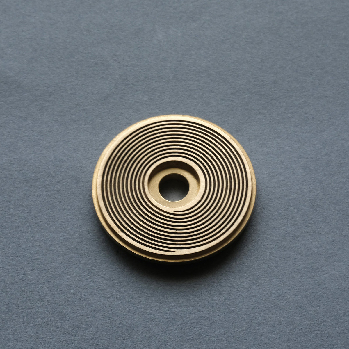 Vinyl Stem Cap - Brass