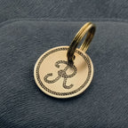 Initial Pet Tag - Rope
