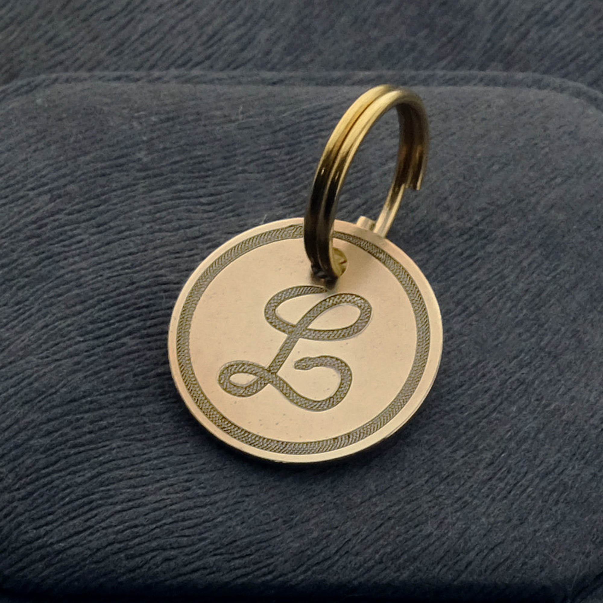 Initial Pet Tag - Snake