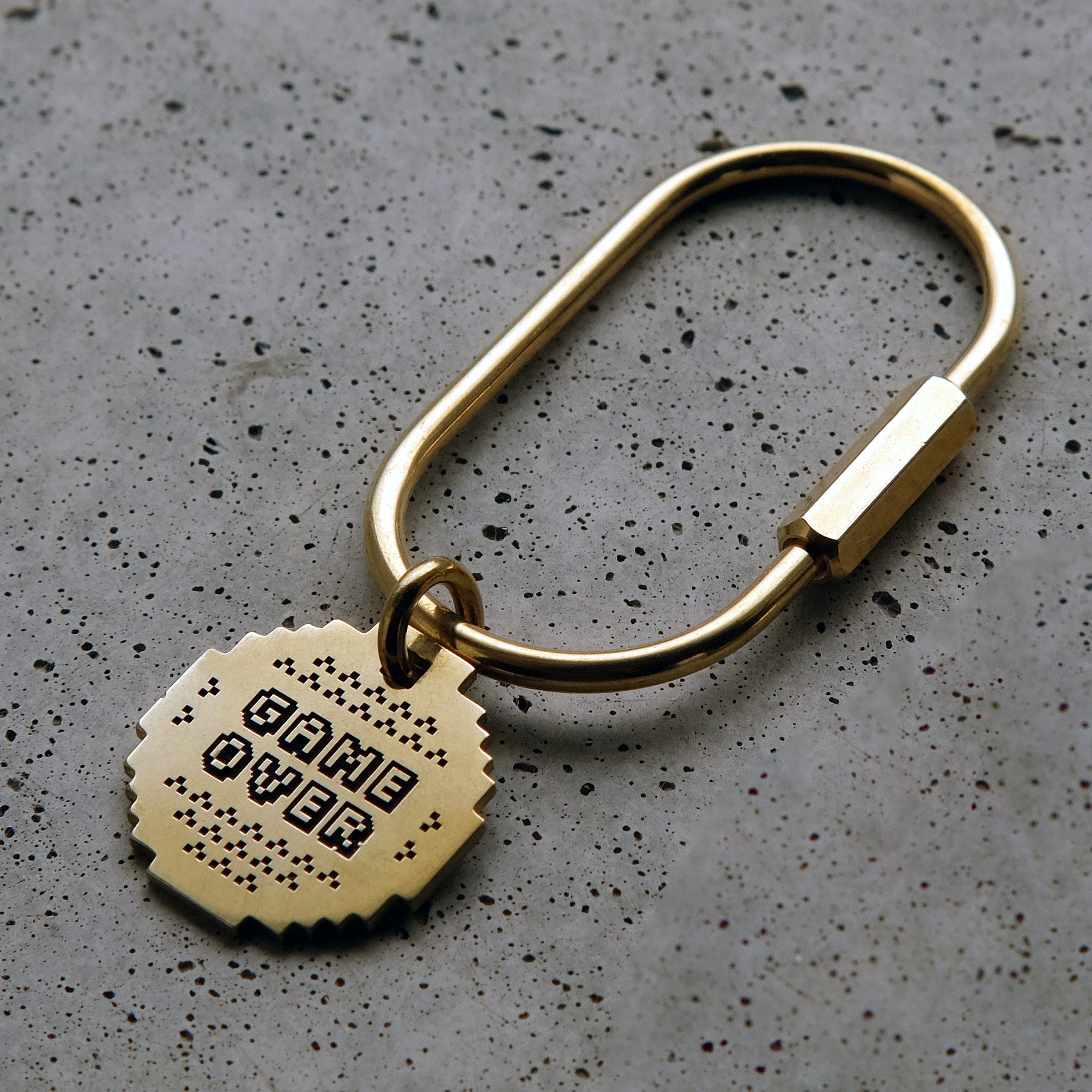 Game Over Key Ring