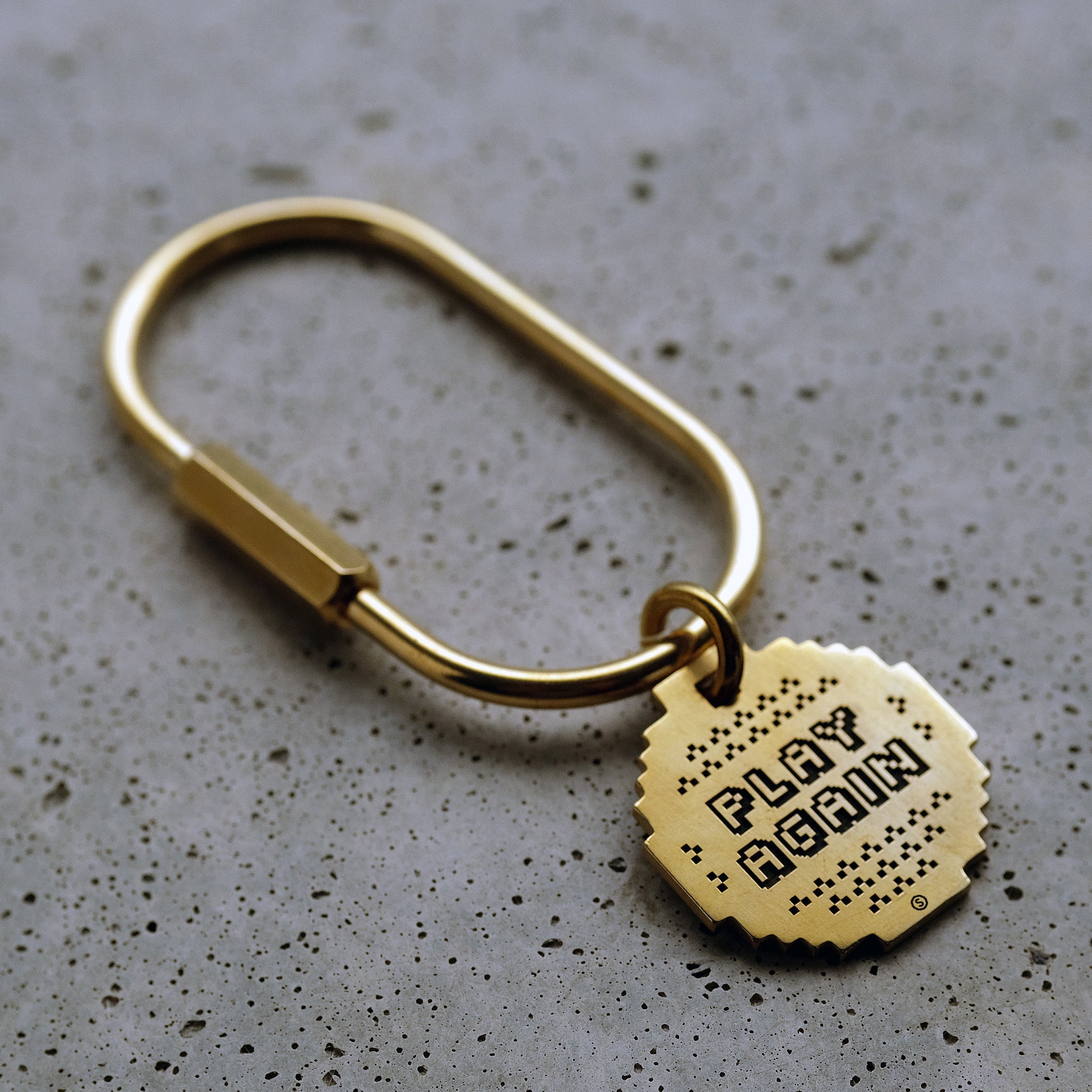 Game Over Key Ring