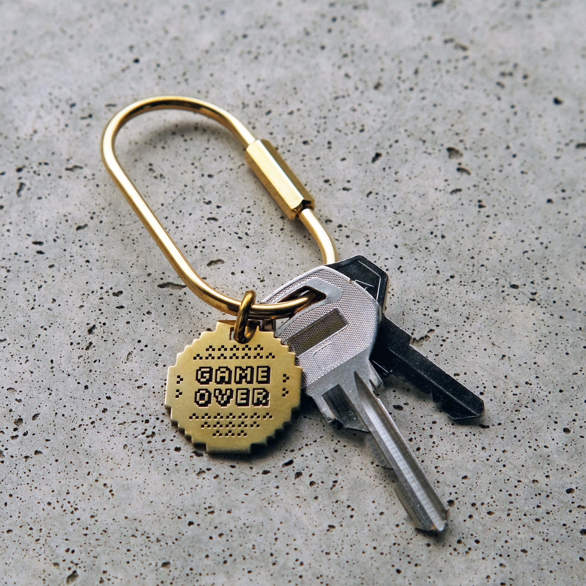 Game Over Key Ring