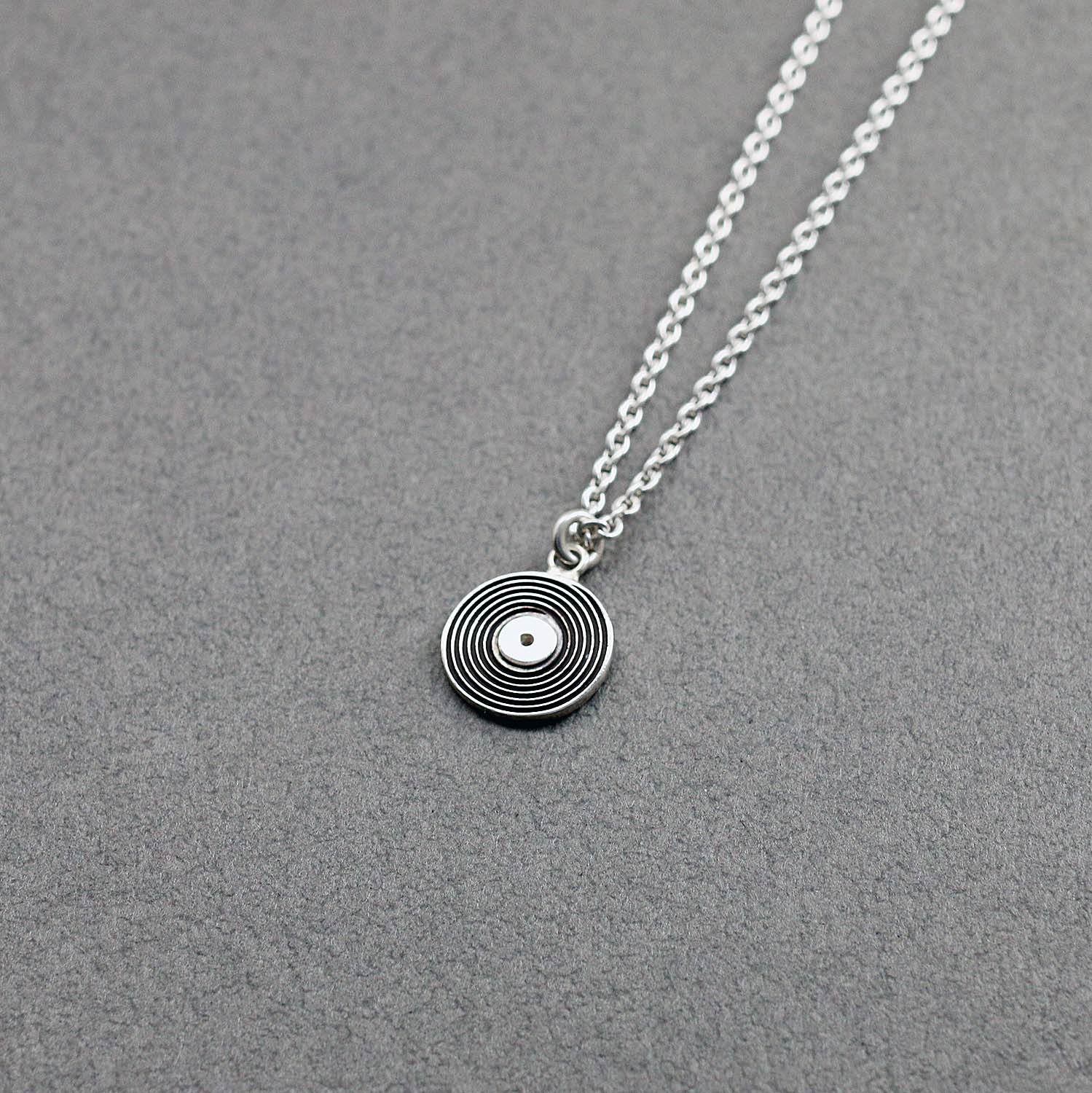 Vinyl Record Necklace S
