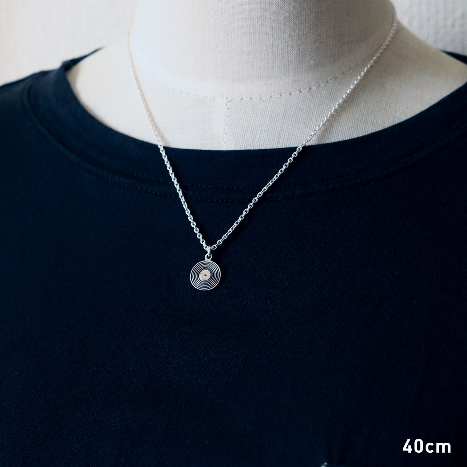 Vinyl Record Necklace S