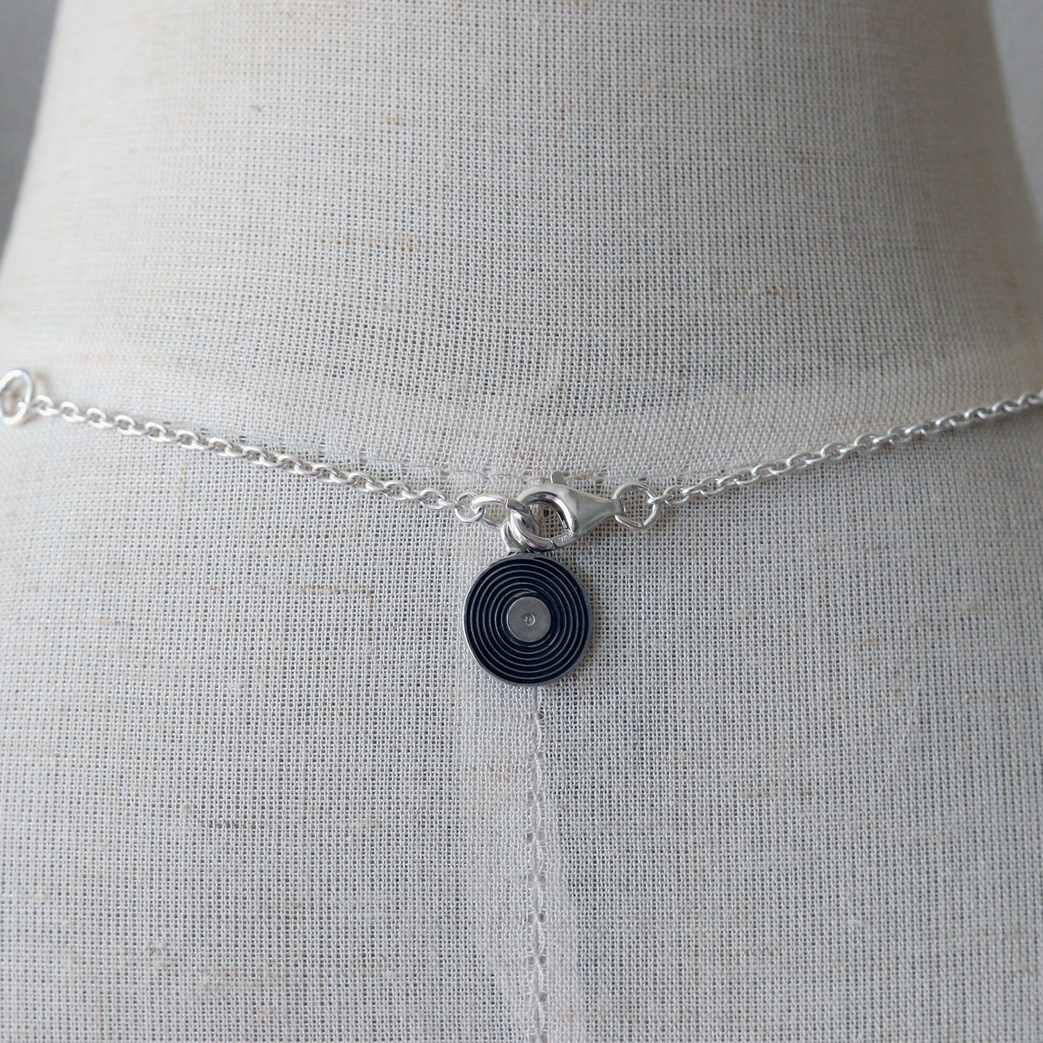 Vinyl Record Necklace L