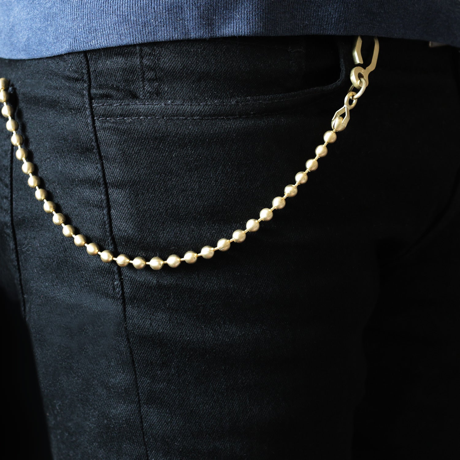 Short Brass Wallet Chain (6.5Mm)