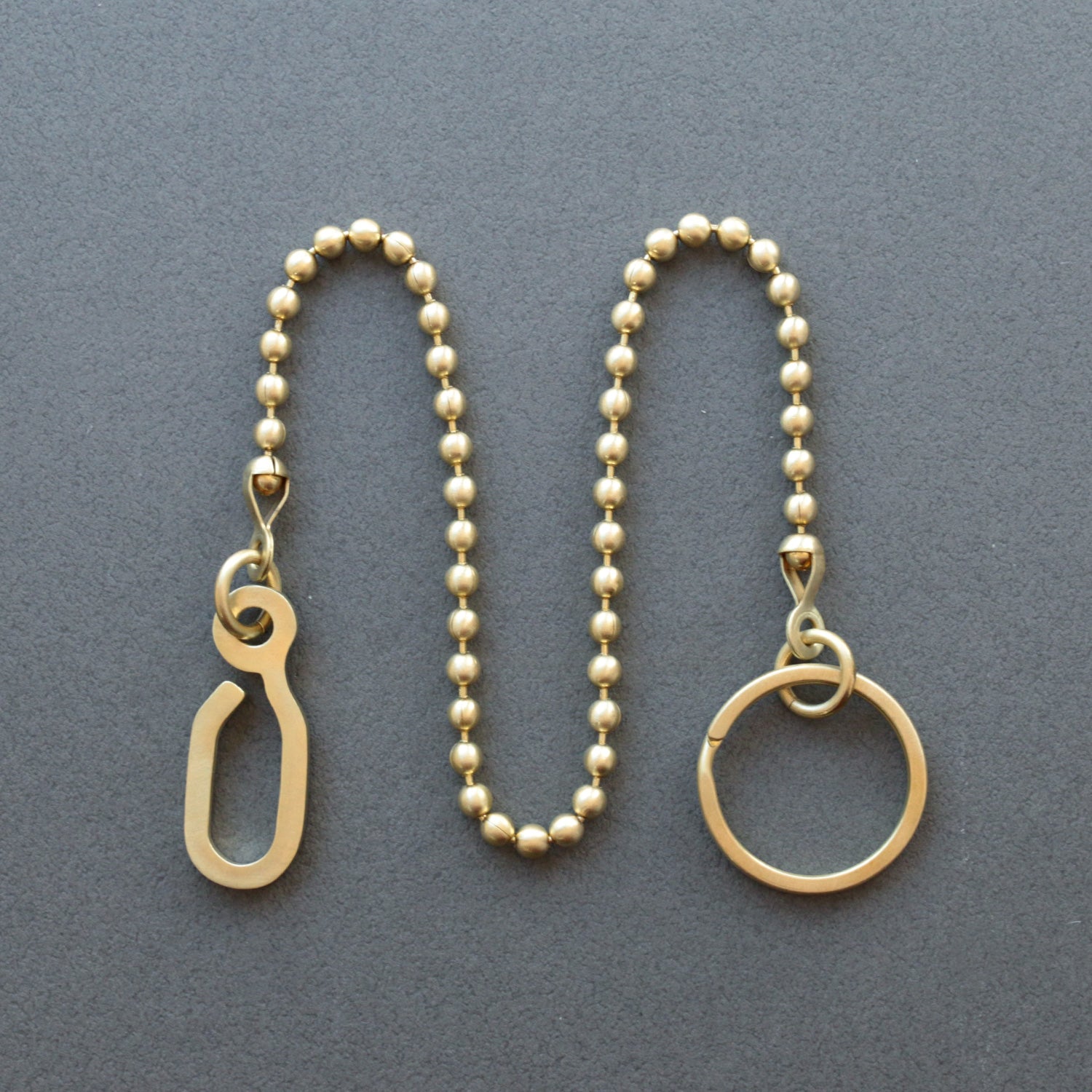 Short Brass Wallet Chain (4.6Mm)