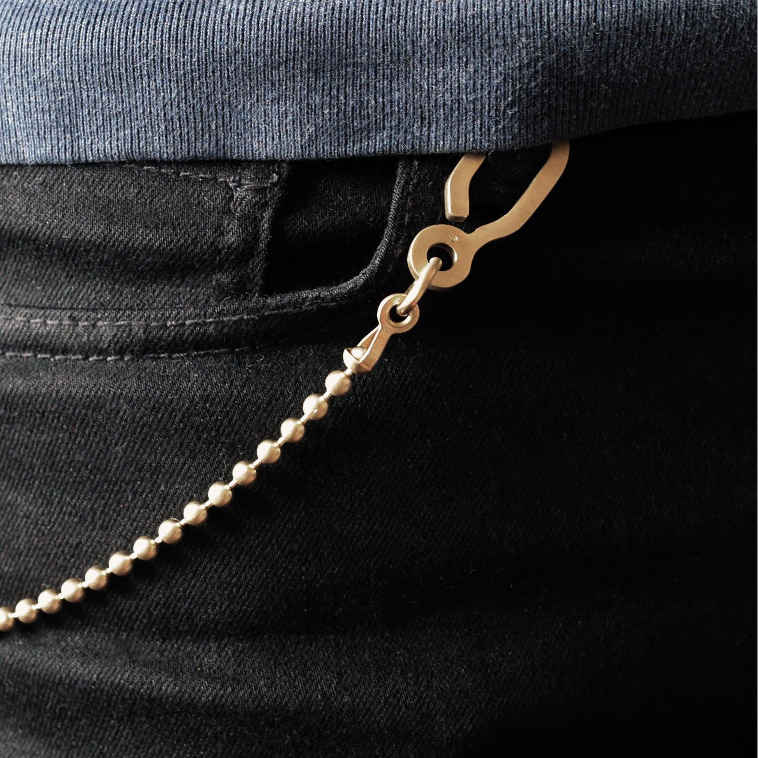 Short Brass Wallet Chain (4.6Mm)