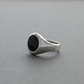 Signet Ring 07 - Black Onyx