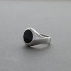 Signet Ring 07 - Black Onyx