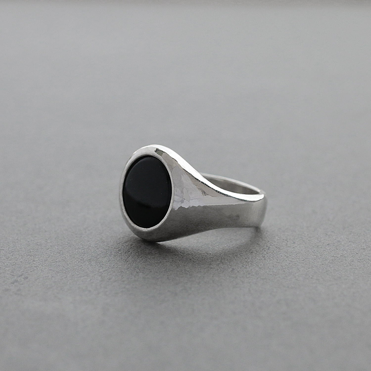 Signet Ring 07 - Black Onyx