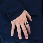 Signet Ring 07 - Black Onyx