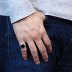 Signet Ring 07 - Black Onyx