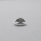 Slim Oval Signet Ring