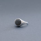 Grey Moonstone Ring