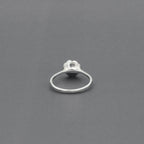 Skull And Flower Ring