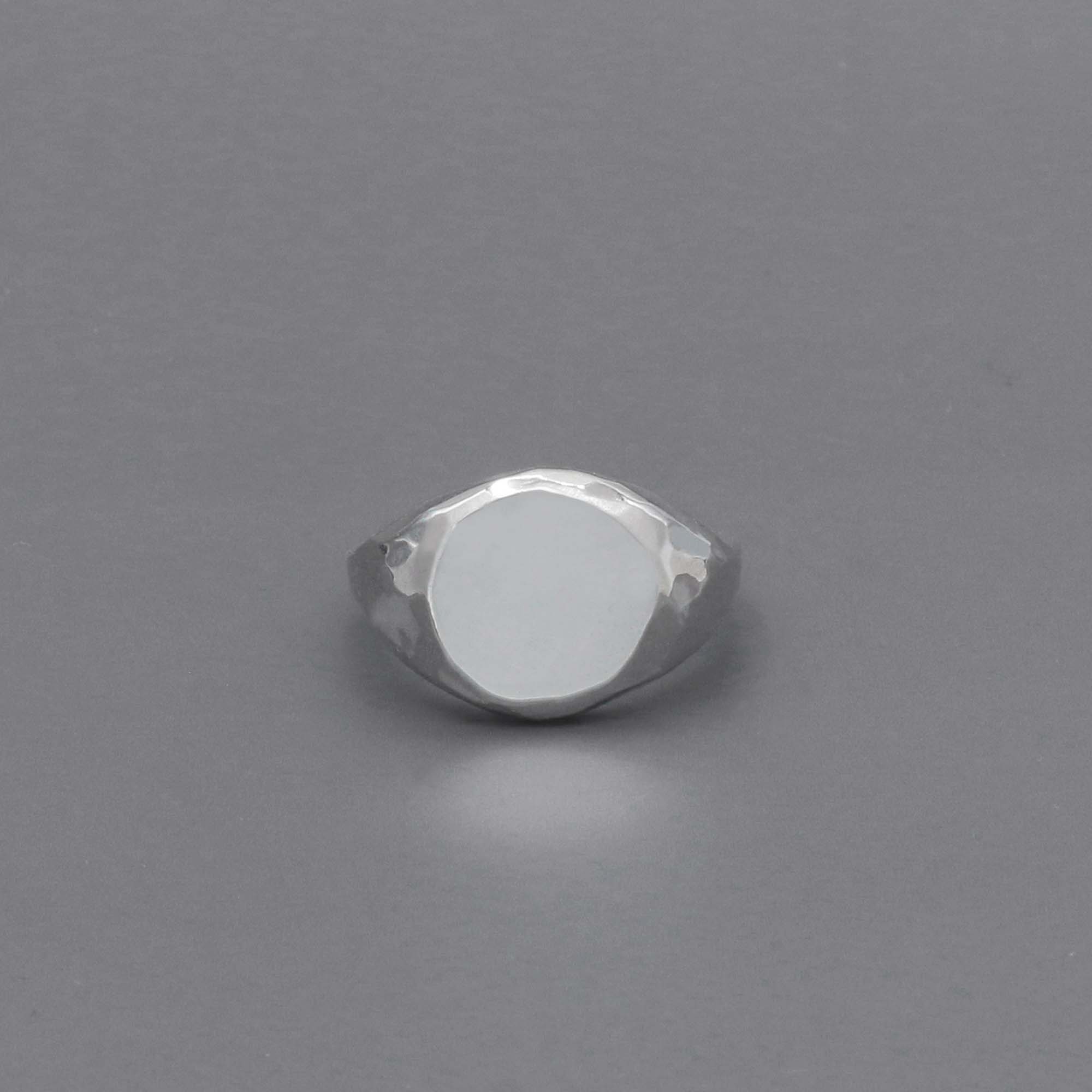 Faceted Signet Ring