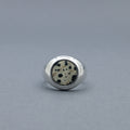 Dalmatian Japser Signet Ring