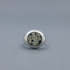 Signet Ring 07 - Dalmatian Japser