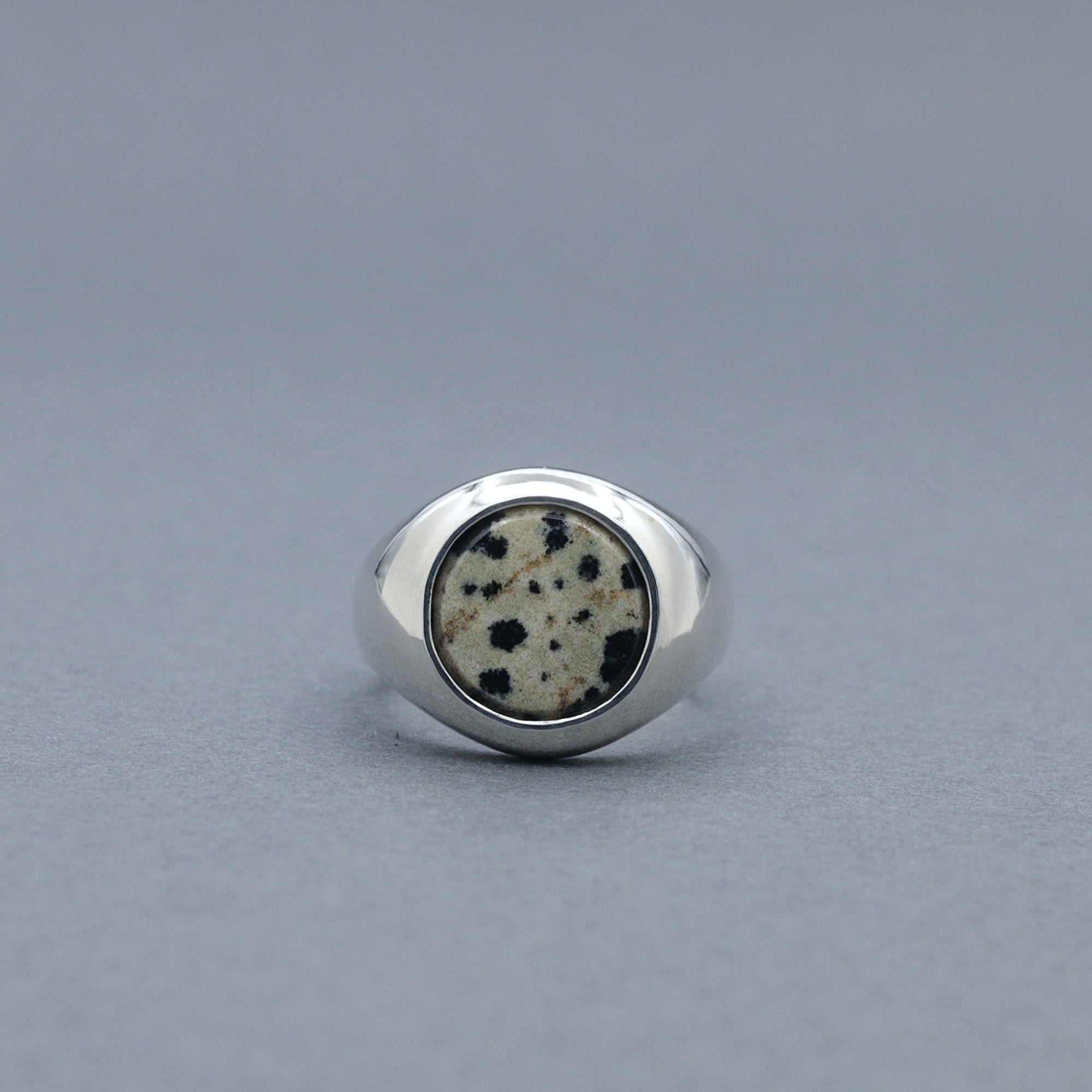 Signet Ring 07 - Dalmatian Japser