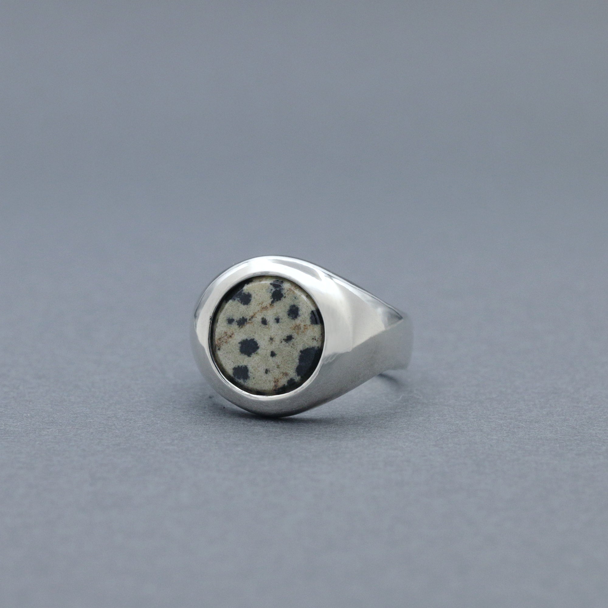 Signet Ring 07 - Dalmatian Japser