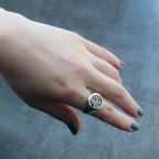 Signet Ring 07 - Dalmatian Japser